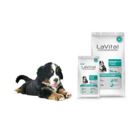 La Vital Somonlu Büyük Irk Yavru Köpek Maması 12 + 3 Kg