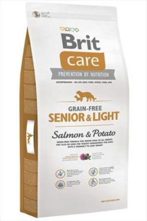 Brit Care Yaşlı Köpekler İçin Tahılsız Somonlu Köpek Maması 12 KG