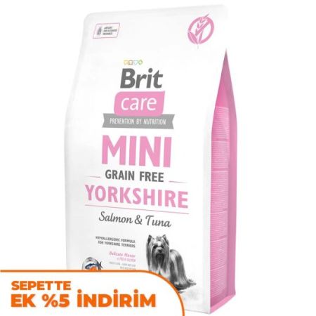 Brit Care Mini Yorkshire Küçük Irk Tahılsız Köpek Maması 2 Kg
