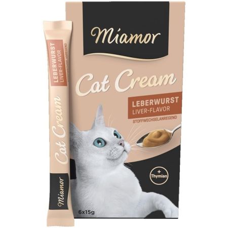 Miamor Cream Ciğerli Kedi Ödülü 6X15 G