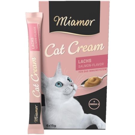 Miamor Cream Somonlu Kedi Ödülü 6X15 G