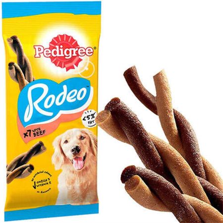 Pedigree Rodeo Biftekli Köpek Ödül Maması 7'li 123 g