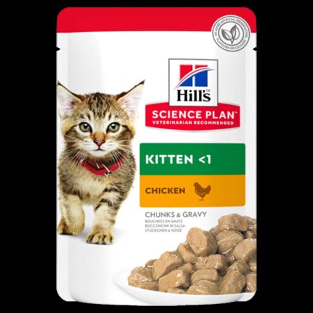 Hills Kitten Tavuklu Yavru Kedi Konservesi 85 Gr