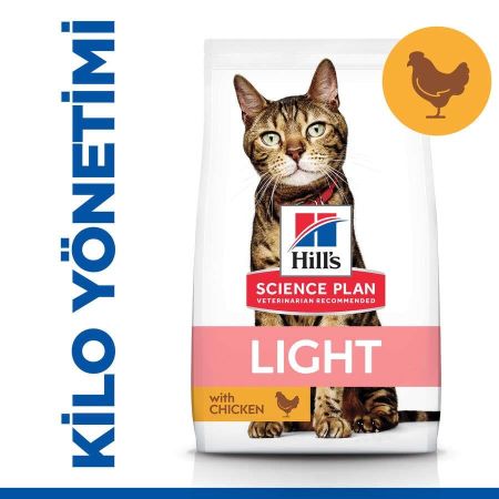 Hills Light Tavuk Etli Kedi Diyet Maması 3 Kg