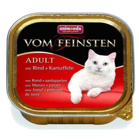 Animonda Vom Feinsten Sığır Eti ve Patatesli Kedi Maması 100 Gr