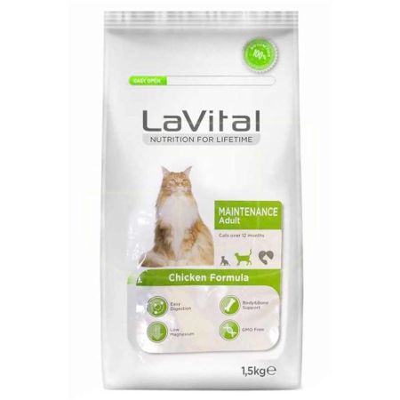 La Vital Maintenance Tavuklu Yetişkin Kedi Maması 1,5 Kg