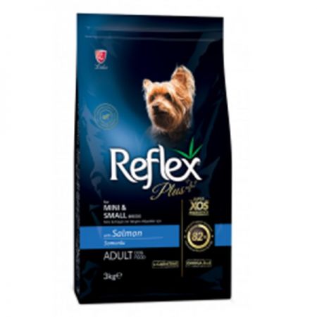 Reflex Plus Adult Somonlu Küçük Irk Yetişkin Köpek Maması 3 Kg