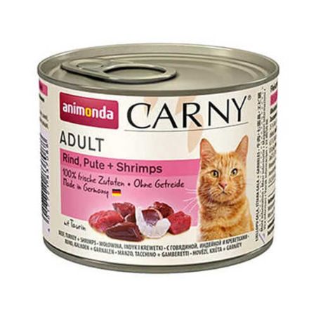 Animonda Carny Hindi Etli Karidesli Kedi Konservesi 200 Gr