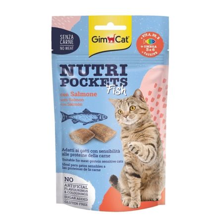 GimCat Kedi Ödül Tableti Np Fısh Wıth Salmon 60gr