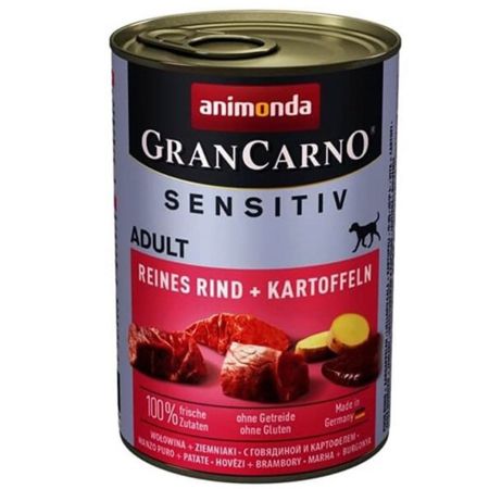 Animonda Sensitive Sığır Etli Patatesli Köpek Konservesi 400 Gr