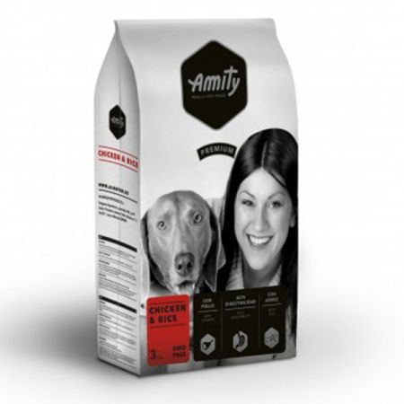 Amity Premium Tavuk ve Pirinçli Yetişkin Köpek Maması 3 Kg