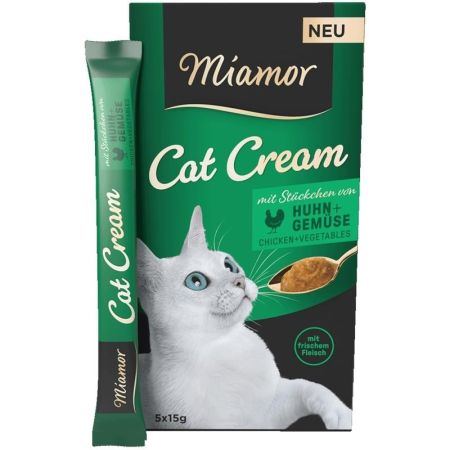 Miamor Cream Tavuklu Kedi Ödülü 6X15 g