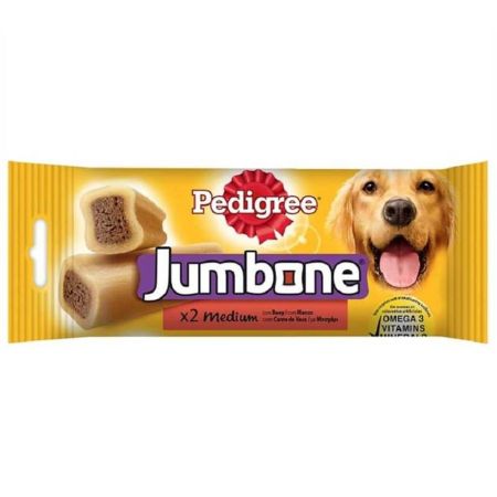 Pedigree Jumbone Orta Irk Köpek Ödül Kemiği 2x90gr