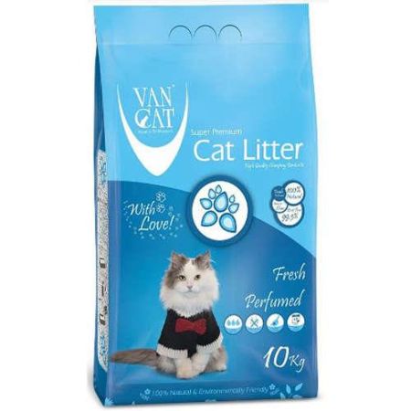 VanCat Fresh Parfümlü İnce Taneli Kedi Kumu 10 Kg