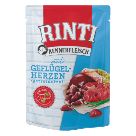 Rinti Yürekli Pouch Köpek Maması 400g