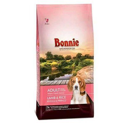 Bonnie Adult Kuzulu ve Pirinçli Yetişkin Köpek Maması 2.5 Kg