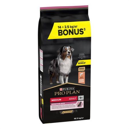 Pro Plan Sensitive Skin Somonlu Yetişkin Köpek Maması 16,5 kg