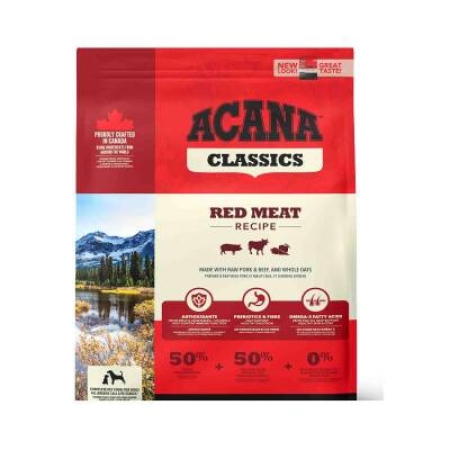 Acana Classic Red Meat Kuzulu ve Sığır Etli Düşük Tahıllı Tüm Irk ve Yaşam Evreleri İçin Köpek Maması 2 kg
