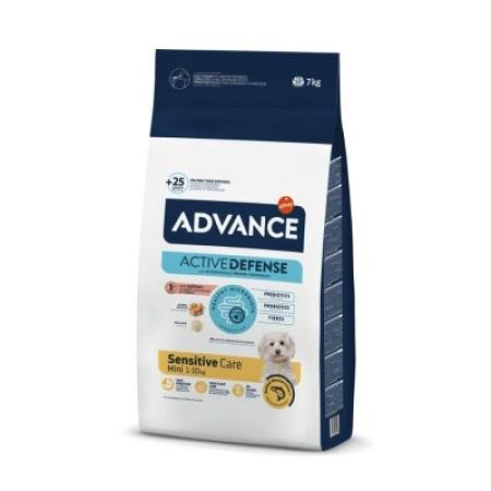Advance Mini Sensitive  Deri ve Tüy Sağlığı Özel  Somonlu Küçük Irk Yetişkin Köpek Maması 7 kg