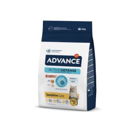 Advance Sensitive Salmon  Somonlu Yetişkin Kedi Maması 10 kg