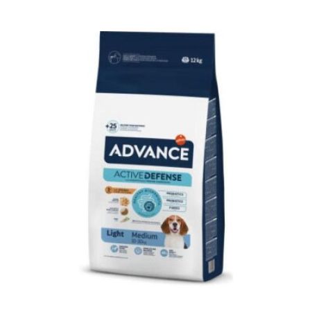 Advance Medium Light Tavuklu Orta Irk Diyet Köpek Maması 12 kg