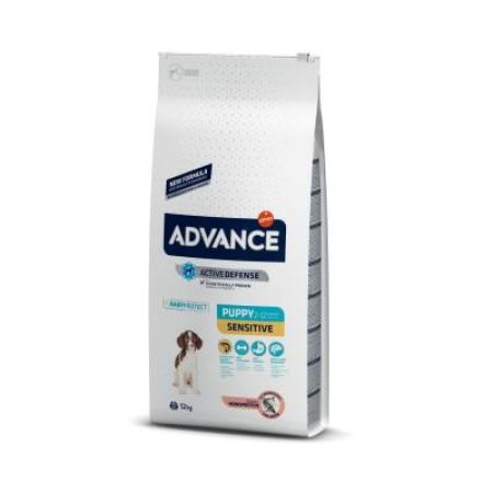 Advance Puppy Sensitive Somonlu Yavru Köpek Maması 12 kg
