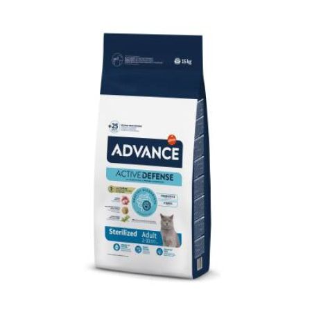 Advance  Sterilised Kısırlaştırılmış Hindili Yetişkin Kedi Maması 15 kg