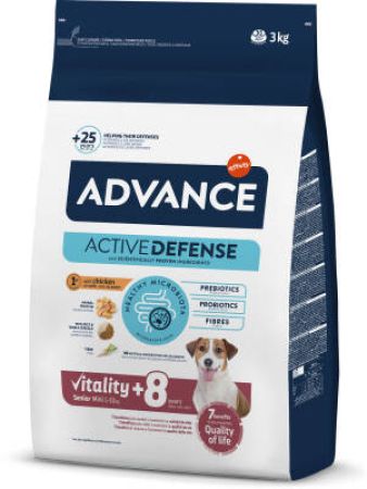 Advance Mini Senior Küçük Irk Yaşlı Köpek Maması 3 kg
