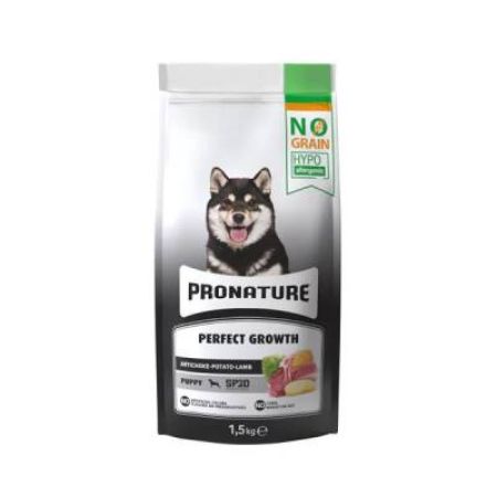 Pronature Hypo-Allergenic Kuzulu Enginarlı ve Patatesli Tahılsız Yavru Köpek Maması 1,5 kg