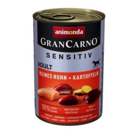 Animonda Gran Carno Sensitiv Tavuklu Patatesli Köpek Konservesi 400 gr