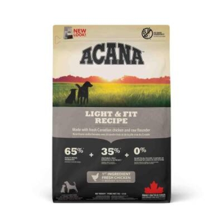 Acana Heritage Light Fit Tahılsız Diyet Fazla Kilolu Tüm Irk ve Yaşam Evreleri İçin Köpek Maması 2 kg