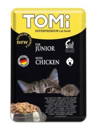 Tomi Yavru Kedi Kümes Hayvanlı Pouch Mama 100 gr