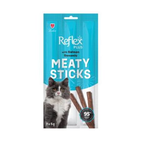 Reflex Plus Somonlu Kedi Ödül Maması 3x5 gr