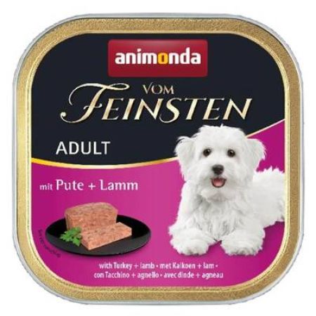 Animonda Hindi ve Kuzu Etli Yetişkin Köpek Konserve Maması 150 Gr