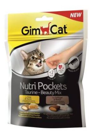 GimCat Nutripockets Kedi Ödülü Junior Mix 60Gr