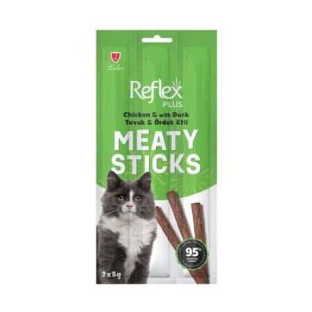 Reflex Tavuklu Ördekli Kedi Ödül Çubuğu 3 X 5 gr