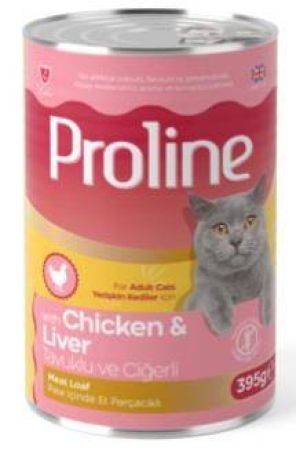 Proline Tavuklu Ciğerli Pate Ezme Yetişkin Kedi Maması 400 Gr