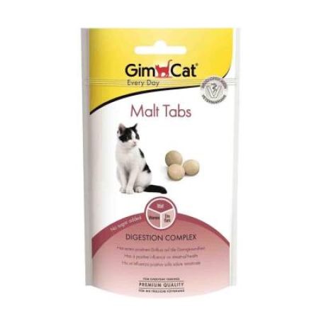 Gimcat Malt Tabs Kedi Ödül Tableti 40gr