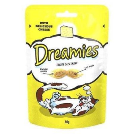 Dreamies İçi Dolgulu Peynirli Kıtır Kedi Ödülü 60 gr