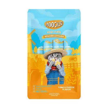 Moochie Creamy Peynirli ve Ton Balıklı Kedi Ödülü 5 X 15 gr