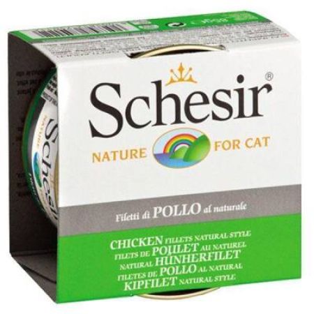Schesir Suda Pişirilmiş Tavuklu Kedi Konservesi 85 gr