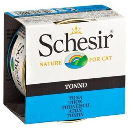 Schesir Jel İçinde Ton Balikli Konserve Kedi Mamasi 85 Gr