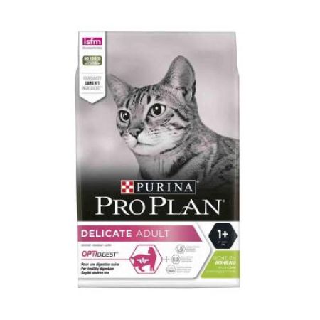 Pro Plan Delicate Hassas ve Seçici Yetişkin Kediler İçin Kuzu Etli Kedi Maması 3 kg