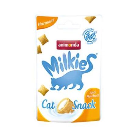 Animonda Milkies Harmony Hairball Glütensiz Kedi Ödülü 30gr