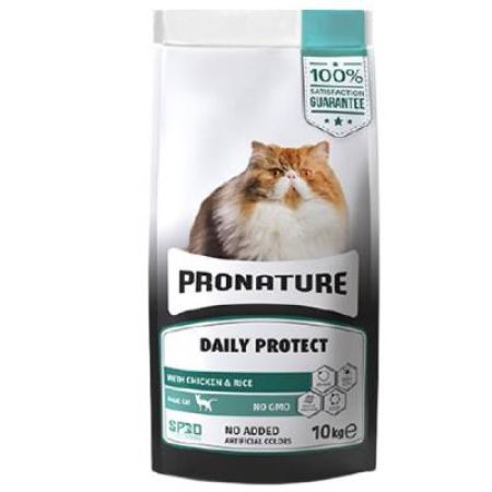 Pronature Tavuklu ve Pirinçli Yetişkin Kedi Maması 10 kg