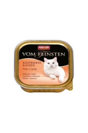 Animonda Hindili ve Somonlu Kısırlaştırılmış Yetişkin Kedi Konservesi 100 gr