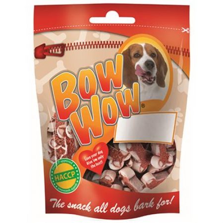 Bowmow Sığır Etli Mini Kemikler Kollajen Yarı Yumuşak Köpek Ödül Maması 80 Gr