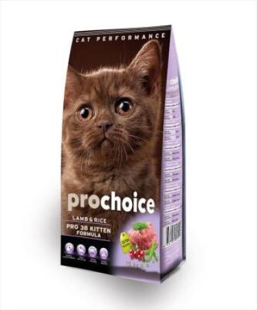 Prochoice Pro 38 Kuzu Etli Yavru Kedi Maması 15 kg