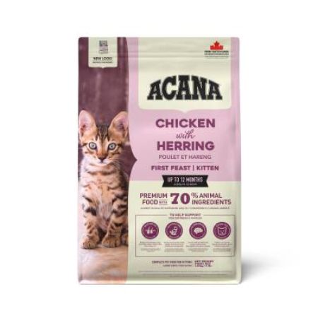 Acana First Feast Tavuklu ve Balıklı Yavru Kedi Maması 1,8 kg