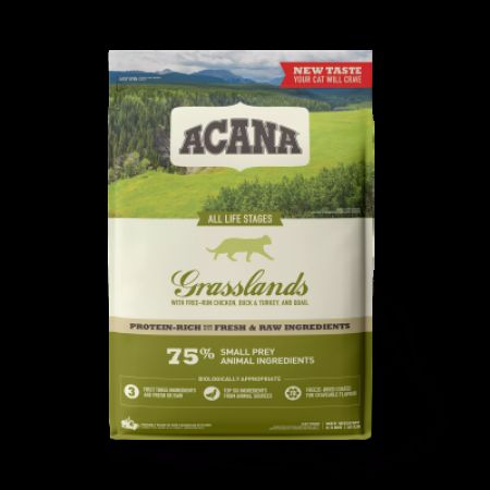 ACANA Grasslands Kedi Maması 4,5kg - Tüm ırk ve yaşam evreleri için